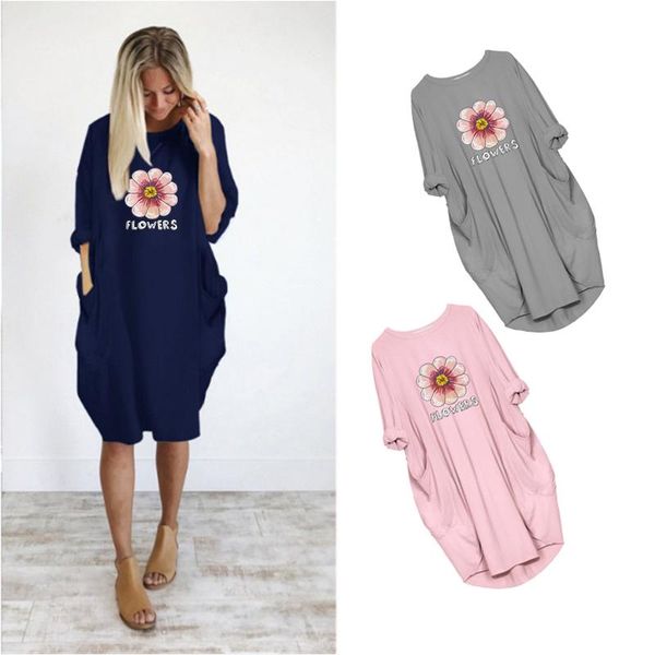 plus size dress women cartoon flowers print pocket long sleeve o neck party club beach vestidos streetwear robe femme casual dresses, Black;gray
plus size dress women cartoon flowers print pocket long sleeve o neck party club beach vestidos streetwear robe femme casual dresses, Black;gray