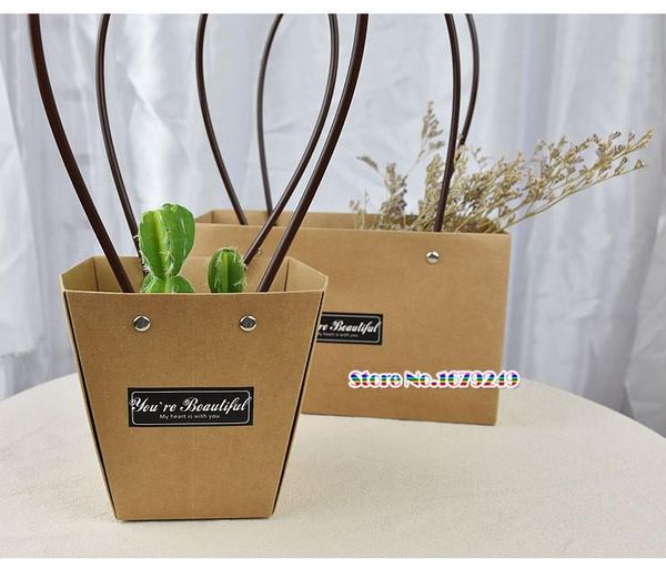 gift wrap trapezoidal green planting bags, fresh flowers plants potted bag, kraft paper bags 50pcs/lot
gift wrap trapezoidal green planting bags, fresh flowers plants potted bag, kraft paper bags 50pcs/lot