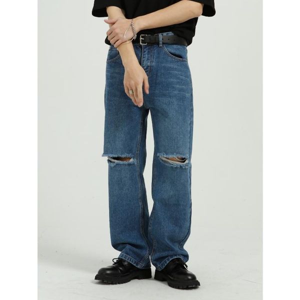 men's jeans 2021 fashion men baggy straight pants blue denim loose tall man trousers stretch korean hip-hop male hole casual
men's jeans 2021 fashion men baggy straight pants blue denim loose tall man trousers stretch korean hip-hop male hole casual
