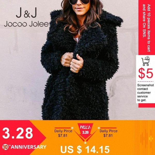 jocoo jolee women europe style fluffy faux fur jackets female thicken winter fake fur pink black coat fashion cardigan overcoats q40v#
jocoo jolee women europe style fluffy faux fur jackets female thicken winter fake fur pink black coat fashion cardigan overcoats q40v#