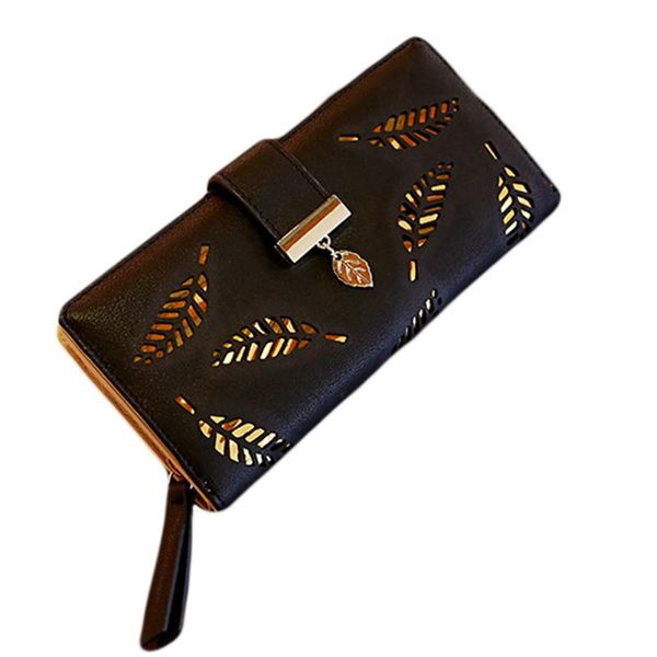 wallets fashion buckle coin long pierced leaf party pu leather large capacity luxury women wallet, Red;black
wallets fashion buckle coin long pierced leaf party pu leather large capacity luxury women wallet, Red;black