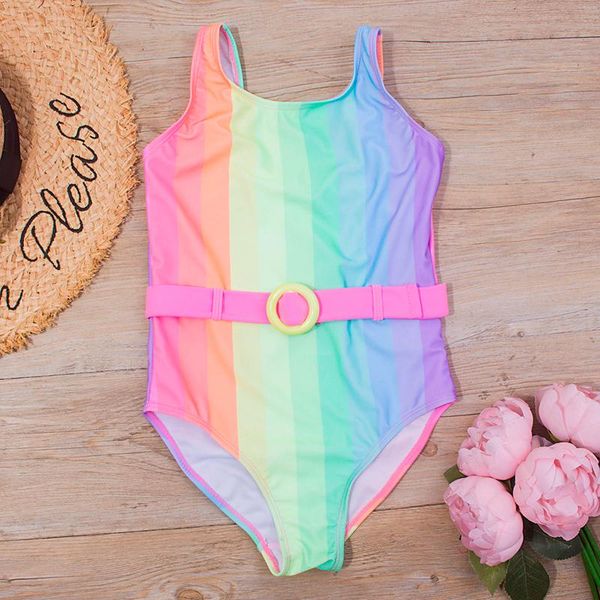 one-pieces kids girls swimsuit rainbow stripe sunshine backless beach siamese bathing suit swimwear, Black
one-pieces kids girls swimsuit rainbow stripe sunshine backless beach siamese bathing suit swimwear, Black