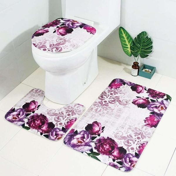 bath mats 3pcs set flowers bathroom carpet rug mat toilet home decor shower floor foot
bath mats 3pcs set flowers bathroom carpet rug mat toilet home decor shower floor foot