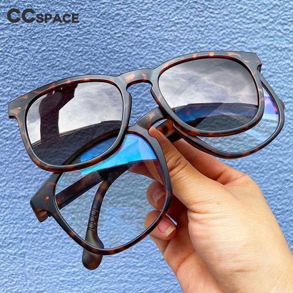 sunglasses 53540 two piece set anti blue light tr90 men women's computer glasses magnetic attraction polarized lenses, White;black
sunglasses 53540 two piece set anti blue light tr90 men women's computer glasses magnetic attraction polarized lenses, White;black