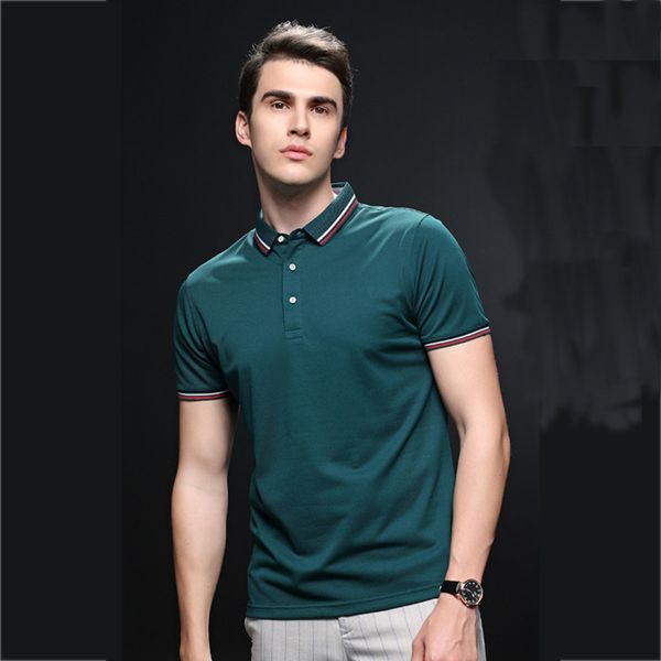 summer busins polo shirt advertising t-shirt men's and women's lapel short sve mercerized cotton work cloth print, White;black
summer busins polo shirt advertising t-shirt men's and women's lapel short sve mercerized cotton work cloth print, White;black