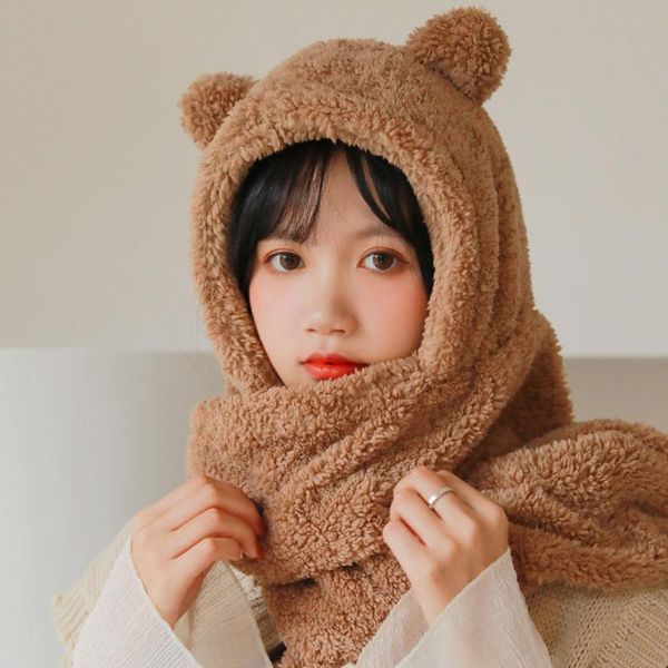 caps & hats 2021 winter women novelty beanies keep warm cute bear ear hat casual plush scarf set solid present gift outdoor, Yellow
caps & hats 2021 winter women novelty beanies keep warm cute bear ear hat casual plush scarf set solid present gift outdoor, Yellow