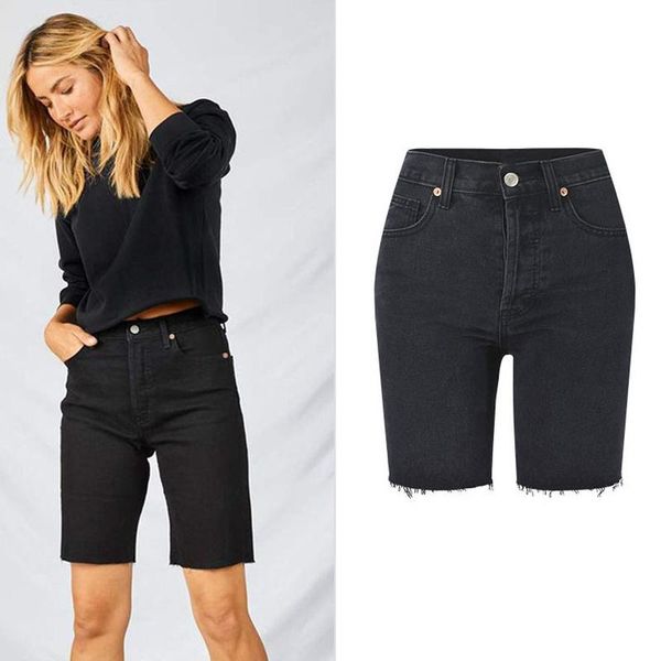 women's jeans high waist summer harajuku black shorts casual basic elegant fashion straight tube loose style denim women, Blue
women's jeans high waist summer harajuku black shorts casual basic elegant fashion straight tube loose style denim women, Blue