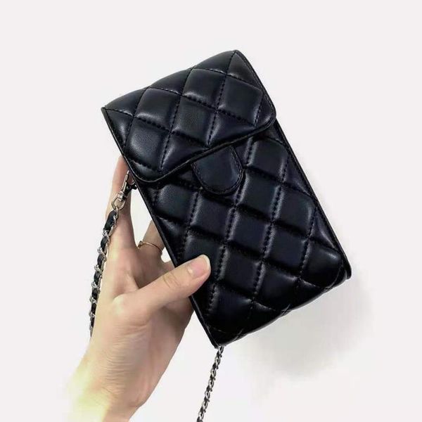 cell phone pouches cc chain mini crossbody pouch lambskin caviar leather cellphone cosmetic bag card wallet purse for all mobil
cell phone pouches cc chain mini crossbody pouch lambskin caviar leather cellphone cosmetic bag card wallet purse for all mobil