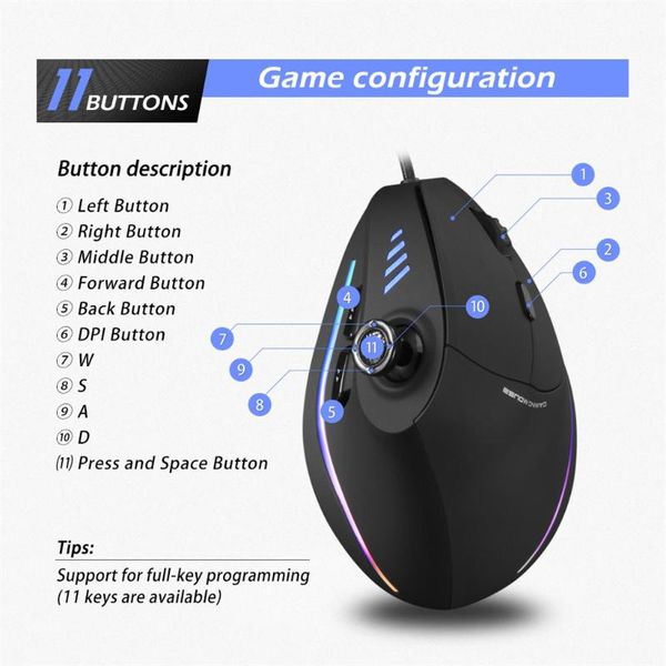 gaming mouse gamer zelotes c-18 vertical cable game led programmable remote for ergonomics games mouses adjustable10000dpi mice
gaming mouse gamer zelotes c-18 vertical cable game led programmable remote for ergonomics games mouses adjustable10000dpi mice