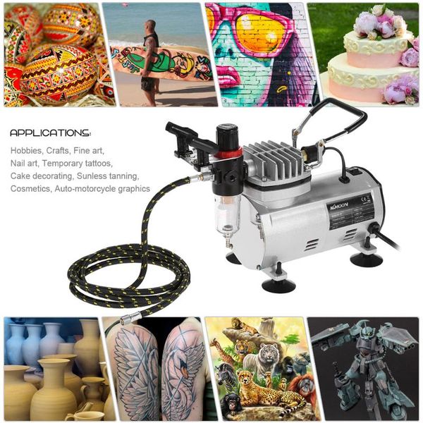 professional spray guns airbrush kit sparay gun air compressor dual-action hobby brush set tattoo nail art paint supply
professional spray guns airbrush kit sparay gun air compressor dual-action hobby brush set tattoo nail art paint supply