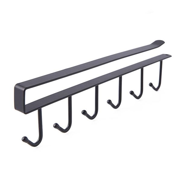 hooks & rails storage rack multi-function under cabinet kitchen metal hook organizer holder for home ef
hooks & rails storage rack multi-function under cabinet kitchen metal hook organizer holder for home ef