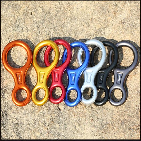cords, slings and webbing 1pc outdoor rock climbing 8 ring descender escape rope slow descent device professional ropes
cords, slings and webbing 1pc outdoor rock climbing 8 ring descender escape rope slow descent device professional ropes