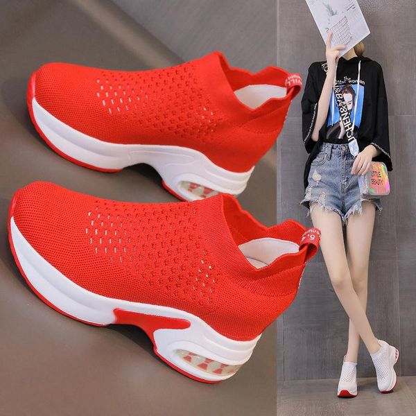 dress shoes elastic daddy sock women's spring 2021 trendy thick-soled muffin high-hip hop ins height increasing, Black
dress shoes elastic daddy sock women's spring 2021 trendy thick-soled muffin high-hip hop ins height increasing, Black