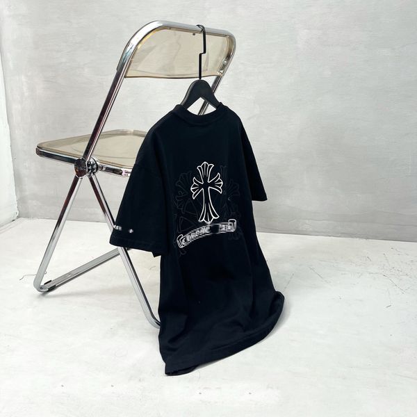 t shirt fengkexinluo cross sanskrit round neck lovers short sleeve back killing, White
t shirt fengkexinluo cross sanskrit round neck lovers short sleeve back killing, White