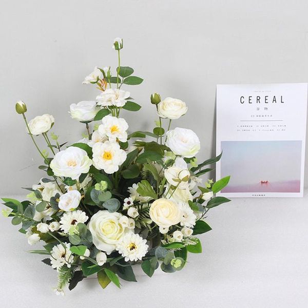 45cm silk rose daisy peonies artificial flower ball centerpieces party wedding background christmas decoration table decorative flowers & wr
45cm silk rose daisy peonies artificial flower ball centerpieces party wedding background christmas decoration table decorative flowers & wr