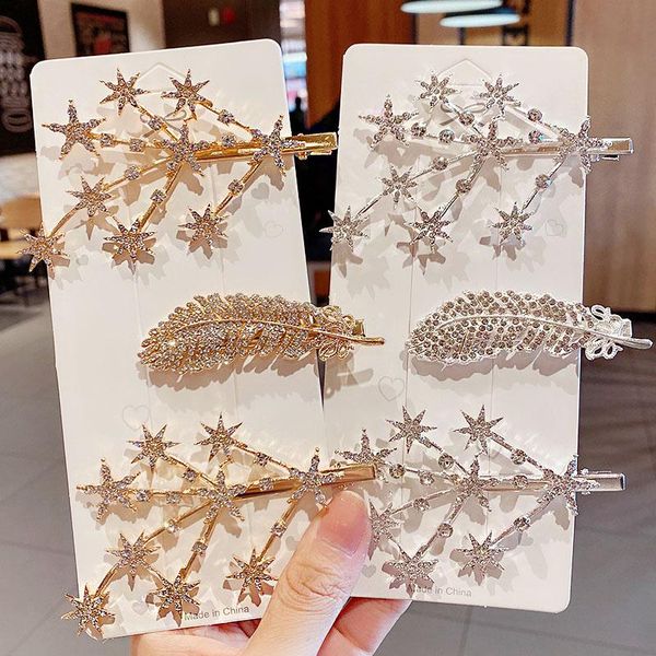 3pcs/set women luxury shining full crystals hairpins sweet hair ornament clips headband barrettes fashion accessories
3pcs/set women luxury shining full crystals hairpins sweet hair ornament clips headband barrettes fashion accessories