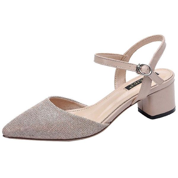 summer pointed mid-heel baotou hollow shoes thick heel korean style out all-match fashionable sandals women dress, Black
summer pointed mid-heel baotou hollow shoes thick heel korean style out all-match fashionable sandals women dress, Black