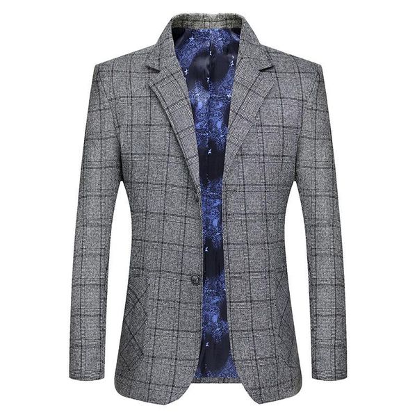men's suits & blazers men classdim blazer brand lined print slim fit big pocket suit lattice korean version tuxedo male, White;black
men's suits & blazers men classdim blazer brand lined print slim fit big pocket suit lattice korean version tuxedo male, White;black