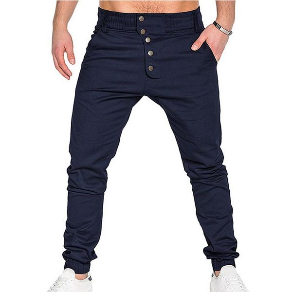 men's pants nice casual men sweatpants joggers trousers streetwear solid slim stitching harem sporting clothing, Black
men's pants nice casual men sweatpants joggers trousers streetwear solid slim stitching harem sporting clothing, Black