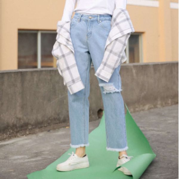 women's loose jeans 9015, Black;white
women's loose jeans 9015, Black;white