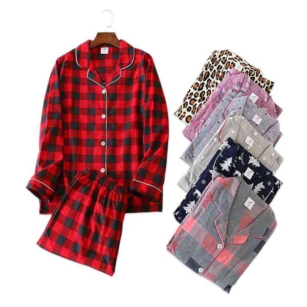 winter casual pajamas sets women 100% cotton korea cute cartoon long sleeve loose sleepwear women pyjamas mujer plus size 210330, Black;red 
winter casual pajamas sets women 100% cotton korea cute cartoon long sleeve loose sleepwear women pyjamas mujer plus size 210330, Black;red