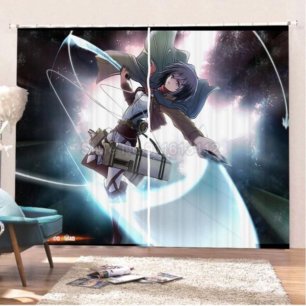 curtain & drapes anime attack on titan blackout curtains 2 panels cartoon manga window 3d shading insulation large size custom
curtain & drapes anime attack on titan blackout curtains 2 panels cartoon manga window 3d shading insulation large size custom