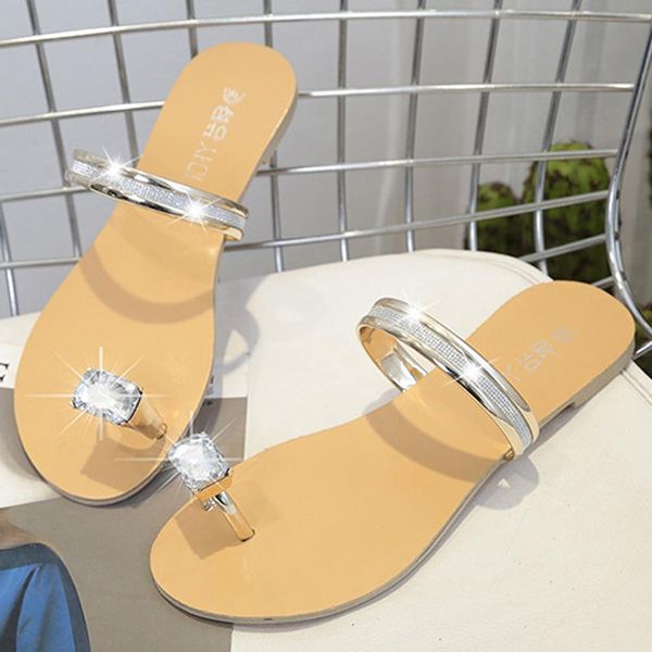 fashion summer slippers women a thin band rhinestone thong flip flops outdoor open toe beach slides flat sandals, Black
fashion summer slippers women a thin band rhinestone thong flip flops outdoor open toe beach slides flat sandals, Black