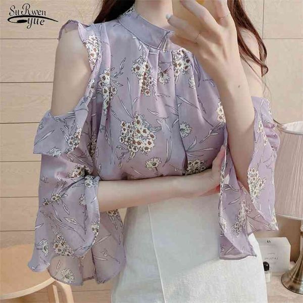 blusas women blouses print off shoulder chiffon blouse short sleeve summer elegant floral plus size shirts 9929 210421, White
blusas women blouses print off shoulder chiffon blouse short sleeve summer elegant floral plus size shirts 9929 210421, White