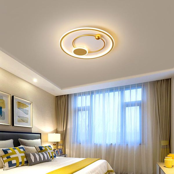 ceiling lights nordic lamp round golden for living room study bedroom office surface mounted modern home led chandelier fixture
ceiling lights nordic lamp round golden for living room study bedroom office surface mounted modern home led chandelier fixture