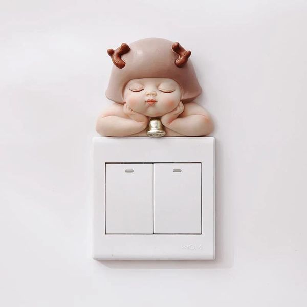 wall stickers 1pc 3d stereo resin figurine cute baby wizard switch sticker home decoration decor socket light hanging craft
wall stickers 1pc 3d stereo resin figurine cute baby wizard switch sticker home decoration decor socket light hanging craft