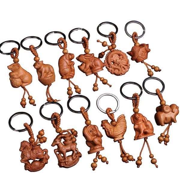 keychains animal monkey sheep snake tiger key chains ring fashion natural wood 12 zodiac keychain for children, Silver
keychains animal monkey sheep snake tiger key chains ring fashion natural wood 12 zodiac keychain for children, Silver