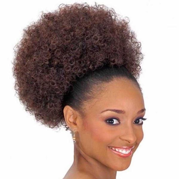 10 inch large wig explosion head roll chemical fiber contract afro puff hair bun, Black
10 inch large wig explosion head roll chemical fiber contract afro puff hair bun, Black