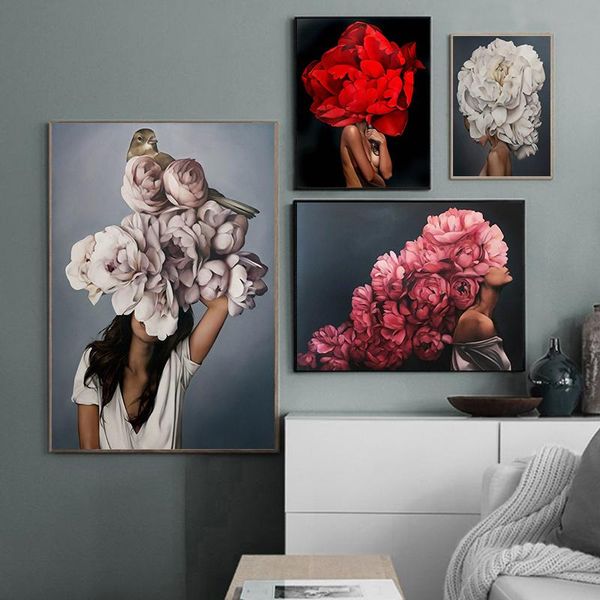 floral feather woman abstract fashion style canvas painting art print poster picture wall nordic modern living room home decor paintings
floral feather woman abstract fashion style canvas painting art print poster picture wall nordic modern living room home decor paintings