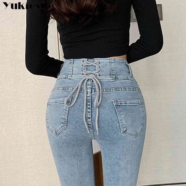 slim jeans for women skinny high waist woman denim pencil pants stretch waist slim female trousers plus size spring autumn 210519, Blue
slim jeans for women skinny high waist woman denim pencil pants stretch waist slim female trousers plus size spring autumn 210519, Blue