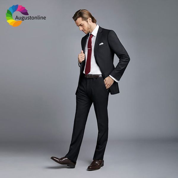 men's suits & blazers formal business black men for wedding groom tuxedos slim fit groomsmen suit with pants 2piece man blaze, White;black
men's suits & blazers formal business black men for wedding groom tuxedos slim fit groomsmen suit with pants 2piece man blaze, White;black