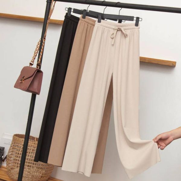 women's pants & capris wide leg women lace-up korean style loose leisure high waists female spring long daily trousers streetwear fall, Black;white
women's pants & capris wide leg women lace-up korean style loose leisure high waists female spring long daily trousers streetwear fall, Black;white