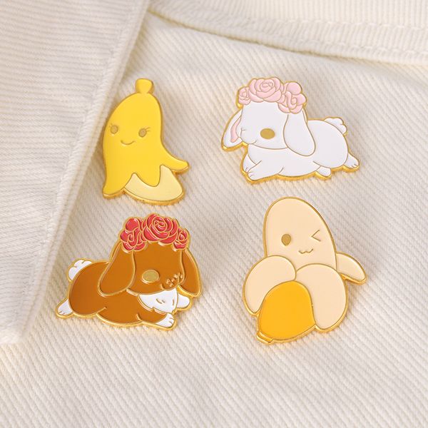 european cartoon fruit banana brooches flower dog model alloy collar pins animal cowboy backpack badge jewelry accessories wholesale, Gray
european cartoon fruit banana brooches flower dog model alloy collar pins animal cowboy backpack badge jewelry accessories wholesale, Gray