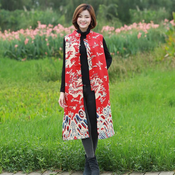 zhipai ethnic drs medium long cotton hemp chine style vt women's autumn and winter, Black;white
zhipai ethnic drs medium long cotton hemp chine style vt women's autumn and winter, Black;white