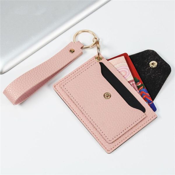card holders mini women's wallet pu leather id credit name bank business holder case small wrist coin purse female clutch money bag cli, Brown;gray
card holders mini women's wallet pu leather id credit name bank business holder case small wrist coin purse female clutch money bag cli, Brown;gray