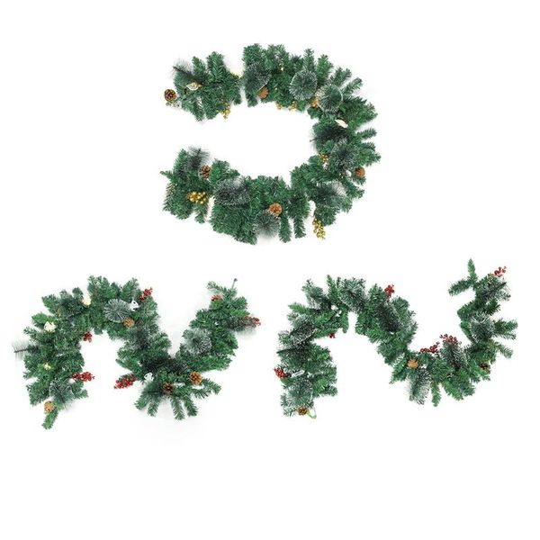 decorative flowers & wreaths 1.8m christmas tree garland with lights diy green plant vine for home room decoration festival holiday layout p
decorative flowers & wreaths 1.8m christmas tree garland with lights diy green plant vine for home room decoration festival holiday layout p