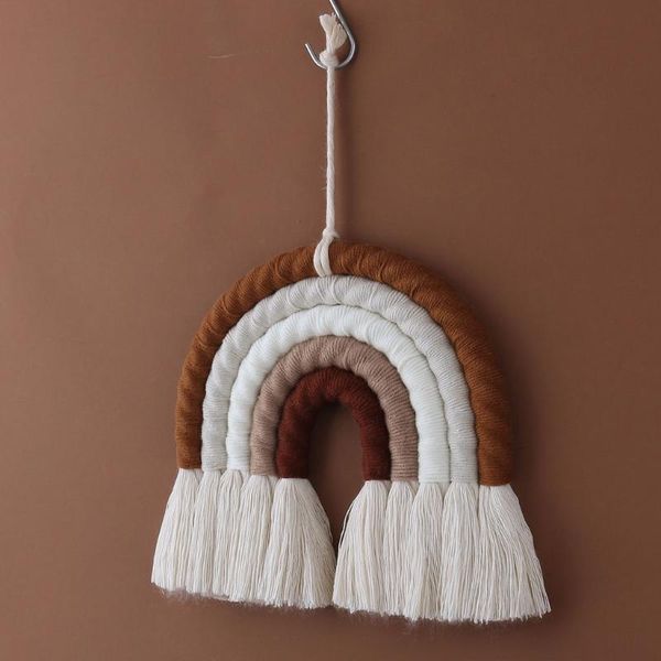 style room decoration handmade woven rainbow wall hanging decor po props drop decorative objects & figurines
style room decoration handmade woven rainbow wall hanging decor po props drop decorative objects & figurines