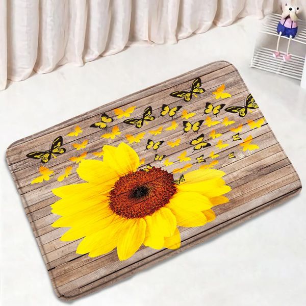 bath mats sunflower beautiful mat flower wooden stripes plant non-slip living room carpet kitchen rug water absorption bathroom
bath mats sunflower beautiful mat flower wooden stripes plant non-slip living room carpet kitchen rug water absorption bathroom