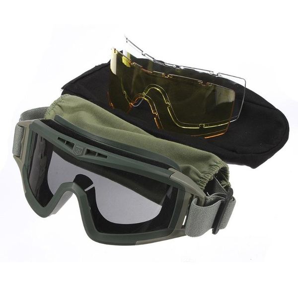 outdoor eyewear explosion-proof military shooting glasses eye protection with 3 lenses
outdoor eyewear explosion-proof military shooting glasses eye protection with 3 lenses