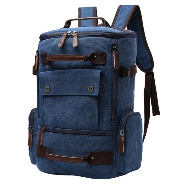 backpack men students handle lapcamping canvas multi pocket school bag zipper closure large capacity travel with button
backpack men students handle lapcamping canvas multi pocket school bag zipper closure large capacity travel with button