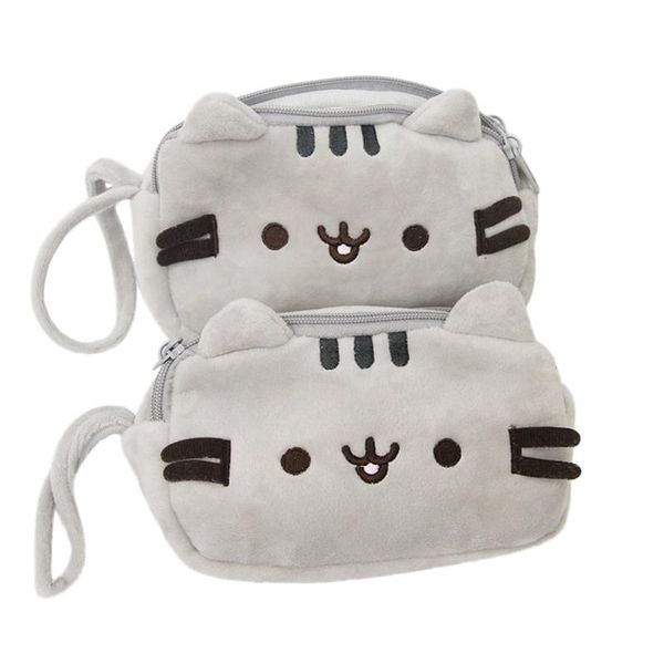 cat pencil case cute plush pen bag makeup pouch cosmetic kid stationery gift #6 storage boxes & bins
cat pencil case cute plush pen bag makeup pouch cosmetic kid stationery gift #6 storage boxes & bins