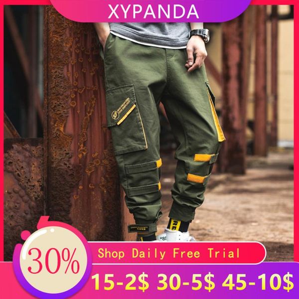 men's pants xypanda japanese large size casual autumn multi-pocket overalls trend beam trousers, Black
men's pants xypanda japanese large size casual autumn multi-pocket overalls trend beam trousers, Black