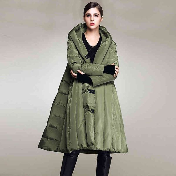 johnature women hooded solid color down coats casual warm winter white duck down pockets coats 210521, Black
johnature women hooded solid color down coats casual warm winter white duck down pockets coats 210521, Black