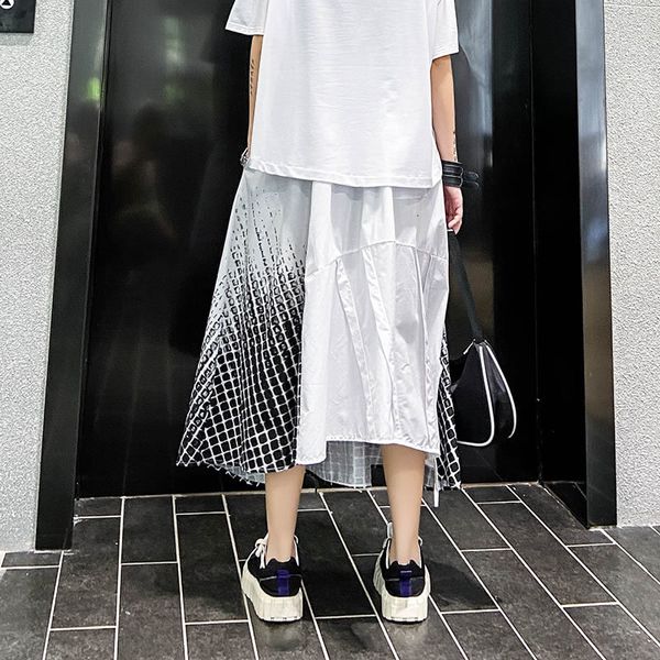 korea print pattern high pocket elastic waist goddess fan summer irregular minority elegant skirt casual zp1252, Black
korea print pattern high pocket elastic waist goddess fan summer irregular minority elegant skirt casual zp1252, Black