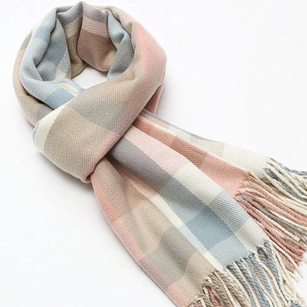 scarves 200*70cm women knitted spring winter scarf trendy plaid warm cashmere shawls neck long shawl wrap blanket tippet, Blue;gray
scarves 200*70cm women knitted spring winter scarf trendy plaid warm cashmere shawls neck long shawl wrap blanket tippet, Blue;gray