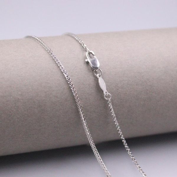 chains real platinum 950 necklace women's female 1.1mmw wheat chain 18inch neckalce jewelry, Silver
chains real platinum 950 necklace women's female 1.1mmw wheat chain 18inch neckalce jewelry, Silver